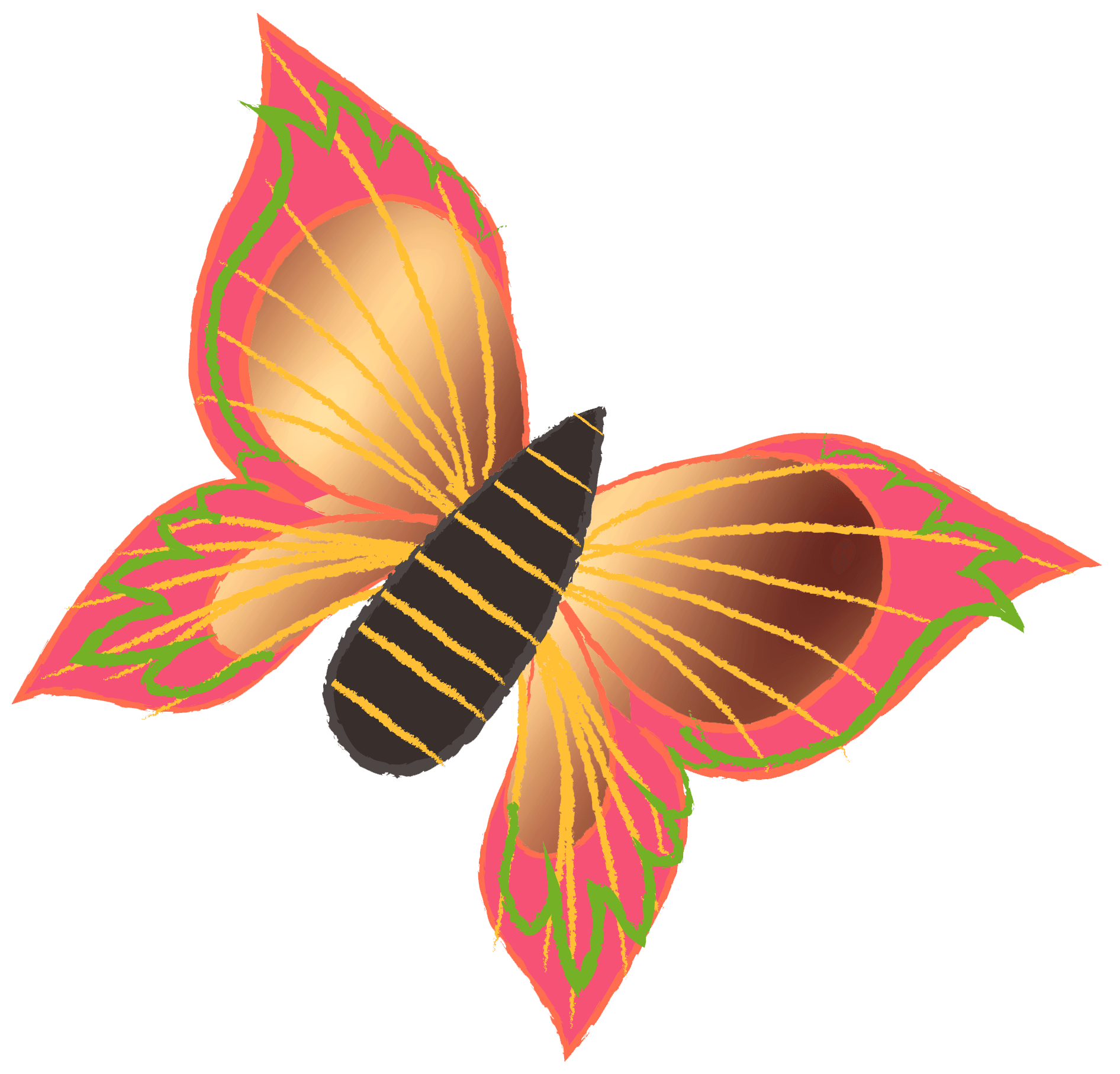 Georgina Chapman butterfly large
